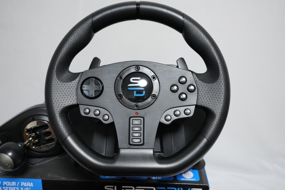 ハンドル、ステアリングコントローラー SUBSONIC GS850-X Amazon | Subsonic Superdrive ハンドルコントローラー ゲーム